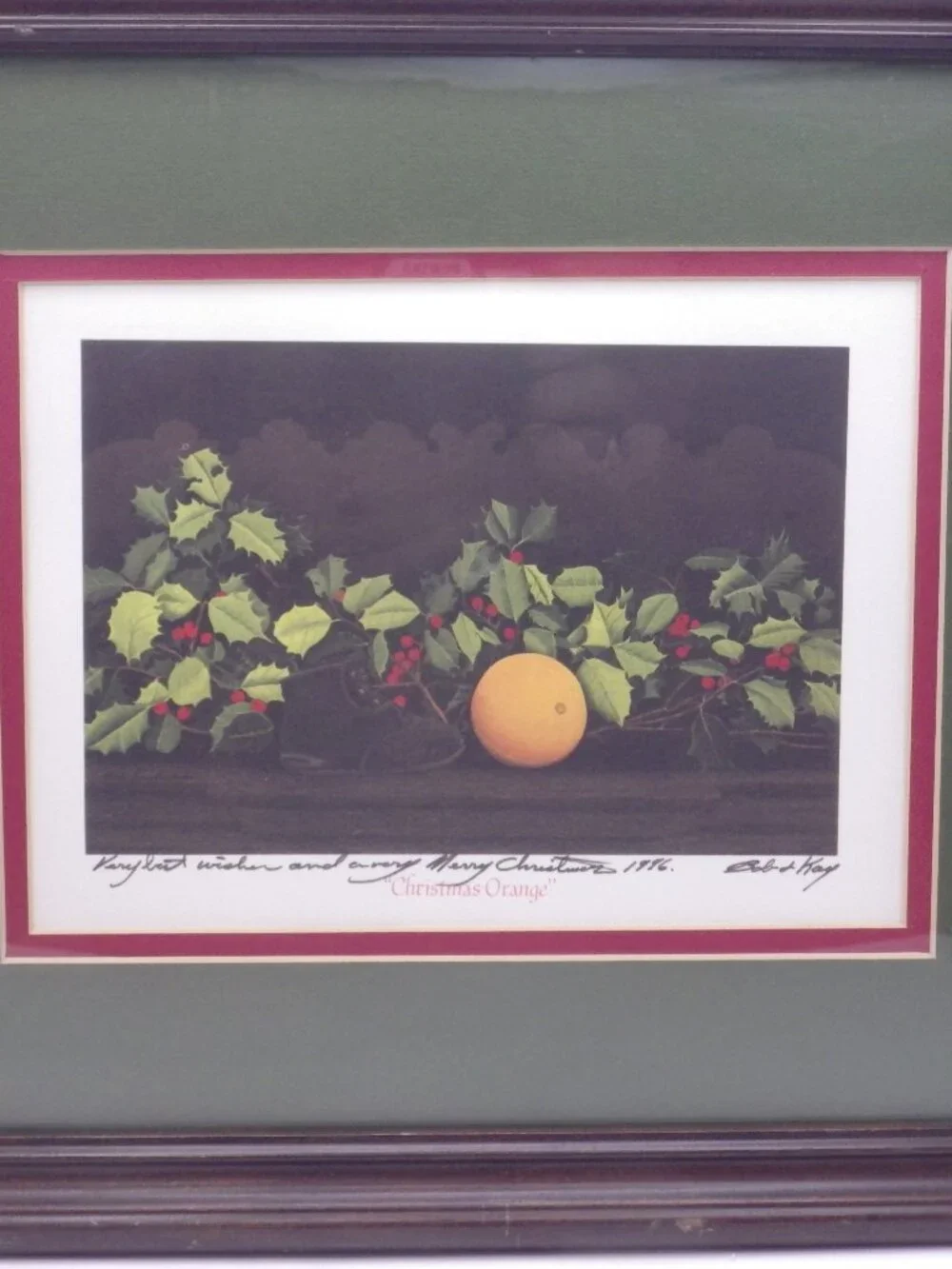 Framed/ Signed/ Bob Timberlake Print/ 